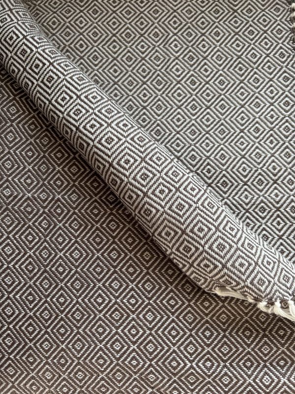 deka z vlny alpaky detail